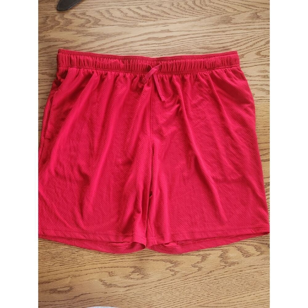 R2 Athletic Works Red Athletic Shorts
